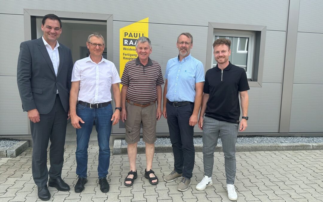 Landrat würdigt positive Unternehmensentwicklung und tauscht sich über Herausforderungen aus