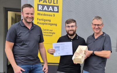 Erfolgreicher Ausbildungsabschluss – Verstärkung für unser Team CNC-Drehen